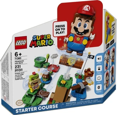 Lego SUPER MARIO Starter Course 71360 Adventures with Mario Set🔻NEW / SEALED🔻 - Image 1 of 4