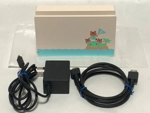 Juego de base Animal Crossing para Nintendo Switch adaptador de CA cable HDMI probado - Imagen 1 de 10