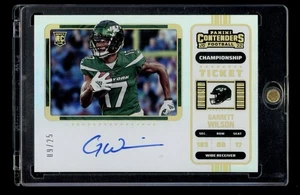 2022 Panini Contenders Garrett Wilson Variation Championship Ticket Auto RC /25 - Picture 1 of 2