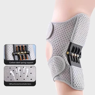 Knee Assistive Springs Non-Slip Knee Booster Cover Rebound With Powerful Device - Image 1 of 4