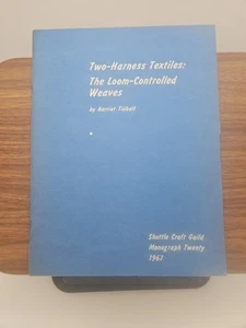 Zwei-Geschirr-Textil: The Loom-Controlled Weaves by Harriet Tidball 1967 Shuttle - Bild 1 von 9