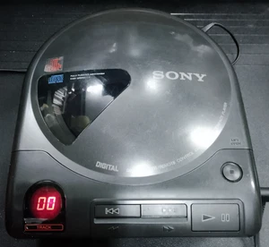 Vintage Working & Services Sony D-160 Portable CD Player w/ CPM-100P Base & AC - Bild 1 von 6