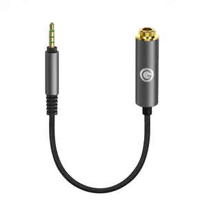 Geekria 2.5mm TRRS Balanced Male to 4.4mm Balanced Female Adapter Cable - Picture 1 of 6