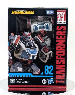 Hasbro Transformers Studio Series Deluxe Class Bumblebee Movie #82 RATCHET!! - Image 1 of 4