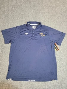 Polo golf uomo New Balance Dallas Rattlers taglia L blu navy MLL lacross - Foto 1 di 11