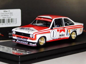 FORD ESCORT MK2 #1 HANS HEYER MACAO 1975 TROFEU LIM. RRAC17 1:43 - Foto 1 di 1