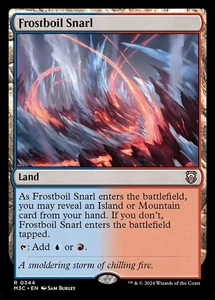 [MTG] Frostboil Snarl (0344) (M3C) casi nuevo - Imagen 1 de 1