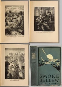 JACK LONDON 1. Auflage Buch SMOKE BELLEW Illustrated Western Yukon Gold Rush - Bild 1 von 13