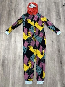 Disney Nightmare Before Christmas Sally Kid's One Piece Pajama Unionsuit  Size L - Picture 1 of 4