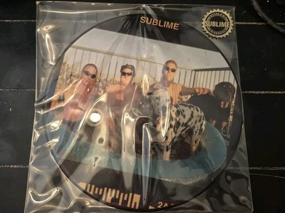 SUBLIME  Self Titled PICTURE DISC Limited Edition LP Vinyl Record (NEVER PLAYED) - Image 1 of 4