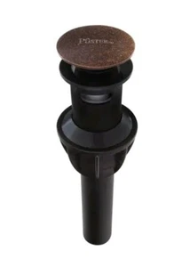 Pfister 972-053U Push & Seal Pop-Up Drain Assembly - Rustic Bronze - Picture 1 of 1