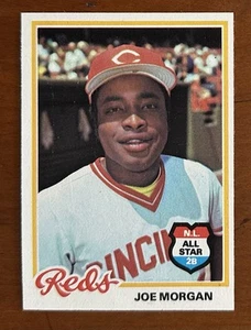 1978 Topps Baseball JOE MORGAN #300 NM+ HOF Reds - Picture 1 of 2