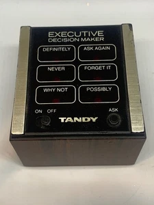 Radio Shack Ejecutivo Tomador de Decisiones Escritorio Electrónico 60-1008 + Baterías VIDEO - Imagen 1 de 7