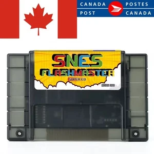 SNES FlashMaster Super Nintendo Everdrive Cartridge Black + 8GB SD Card - New - Bild 1 von 8