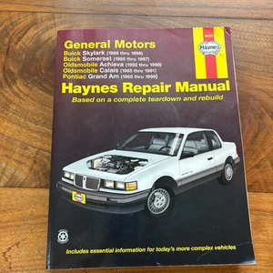 Haynes Repair Manual Buick Skylark Oldsmobile Achieva Pontiac Grand Am 38025 - Foto 1 di 5