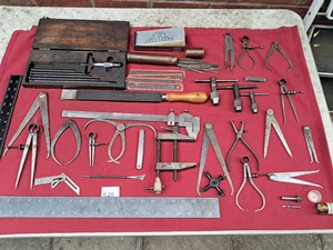 Job Lot of Various Engineering Tools Calipers Clamps Etc Variable Condition 3.. - Picture 1 of 23