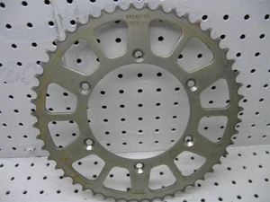 Piñón trasero de aluminio Sunstar 51 dientes 40261 RM DR RMX RS vintage - Imagen 1 de 3