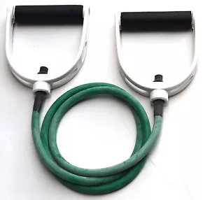Light Resistance Tubing with Premium Handles, Fitness Resistance Band - Green - Picture 1 of 1