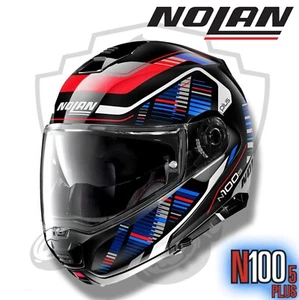 CASCO MODULARE Nolan N100-5 Plus Starboard N-Com N-048 TAGLIA M
