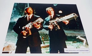 Fotografía a color de 8x10 de Hombres en negro Will Smith Tommy Lee Jones - Imagen 1 de 1