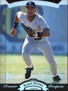 1995 (YANKEES) SP Silver #10 Ruben Rivera FOIL