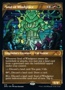 MTG SOUL OF WINDGRACE 319 EXC - ANIMA DI WINDGRACE - DMU X JP - MAGIC - Picture 1 of 1