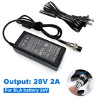 24V/28V 2A Electric Scooter Battery Charger For Razor MX350 E100 E125 E175 E300