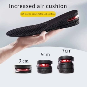 Men Shoe Lift Height Increase Insole Foot Pad Insert Riser Footpad Unisex - Picture 1 of 10