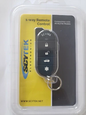 NEW SCYTEK T5-A 5 BUTTON CHROME REMOTE CONTROL TRANSMITTER ASTRA A20 777 GALAXY - Image 1 of 3