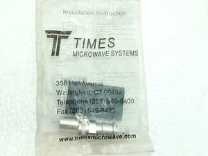 TIMES MICROWAVE SYSTEMS EZ-400-TM-X 3190-2533 - Picture 1 of 3