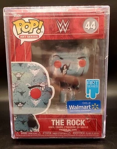 WWE The Rock ~Funko Pop! 44 Artist Series: New in Collectors Box ~ V1 - Picture 1 of 6