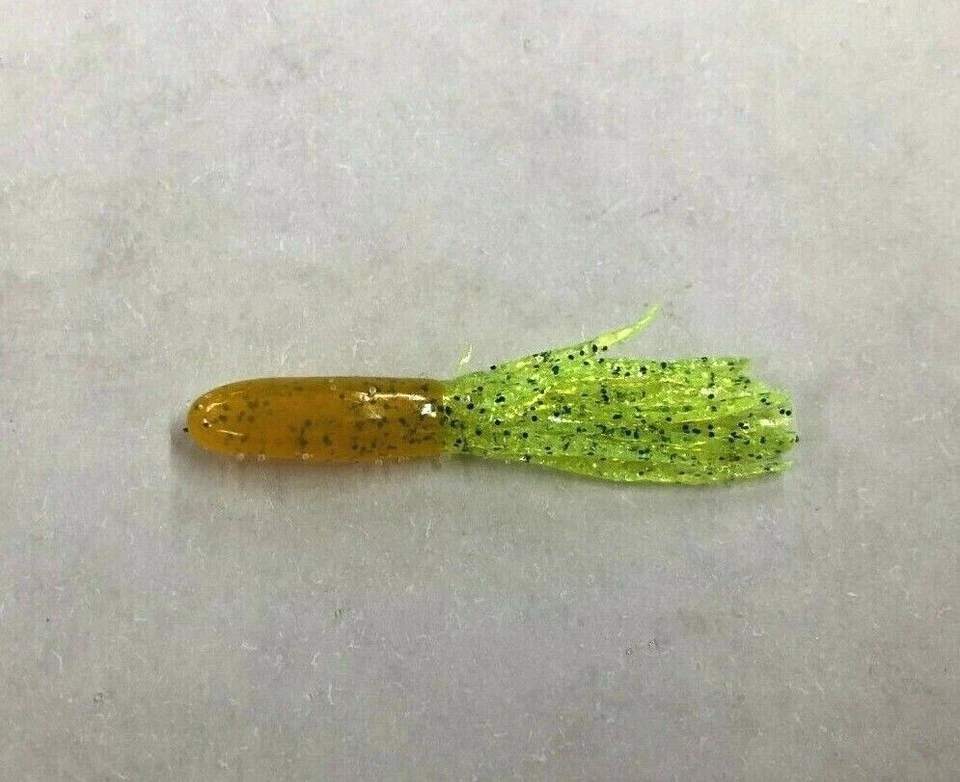 Paquete de 500 tubos de mierda sumergidos de 2" (elige el color) señuelos de pesca plantilla de dos pulgadas EE. UU. Foto 1 de 1