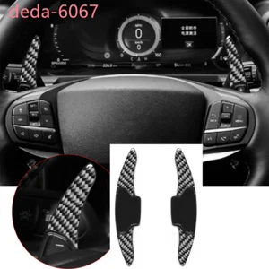 For Ford Explorer 2020+ ABS/Carbon Steering Wheel Shift Paddle Shifter Extension - Foto 1 di 11