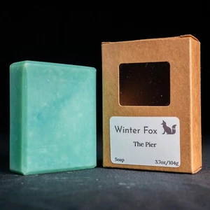Handmade Soap THE PIER 3.7oz Made By Winter Fox - Picture 1 of 5