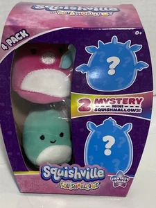 Squishville Squishville Squishmallows Fantasy Squad NUEVO paquete de 4 - Imagen 1 de 2