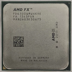 AMD FX-6300 CPU 6-Core 3.5 GHz 4.1 GHz Turbo Socket AM3+ FD6300WMW6KHK - Picture 1 of 2