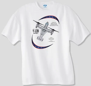 V-22B Osprey Polyester T-Shirt - Picture 1 of 1
