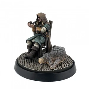 MYSTERIOUS STRANGER AND HOUND Reaper Minis Bones EE. UU. Dungeon Dwellers REM07206 - Imagen 1 de 6