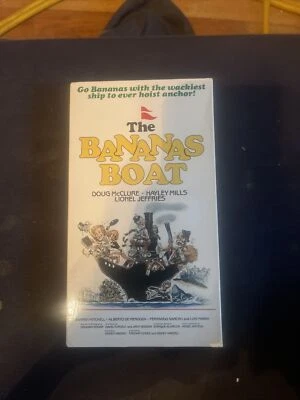 The Bananas Boat (VHS) , 1987, Haley Mills, Doug McLure, RARE,TESTED - Изображение 1 из 4