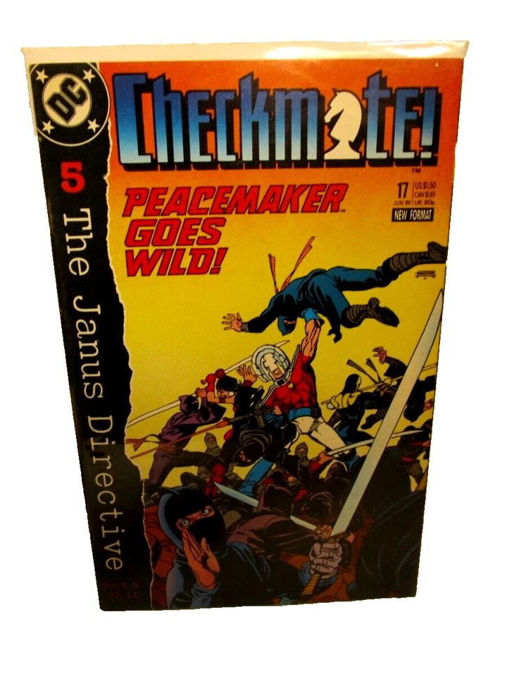 Checkmate #17 Comic 1989 DC Comics- - Image 1 of 1