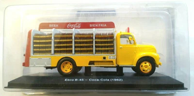 EDICOLA SALVAT 1:43 DIECAST METAL - CAMION EBRO B-45 COCA COLA (1962) R005 - Immagine 1 di 2