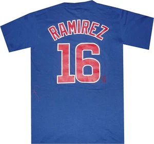 Camiseta Aramis Ramírez 2009 Chicago Cubs Majestic Player Azul Etiquetas Nuevas - Imagen 1 de 3