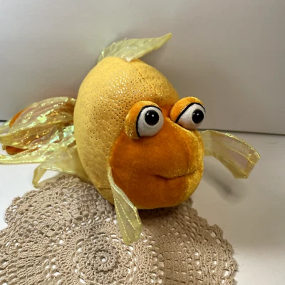 Ganz Webkinz Gold Orange Fancy FANTAIL GOLDFISH  HM218 NO CODE - Image 1 of 4
