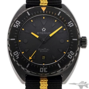 ETERNA Super Kontiki Automatic 318.597 SS PVD Men's Watch - Picture 1 of 9