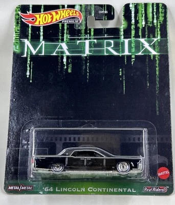 Hot Wheels Premium 2022 | Matrix 64 Lincoln Continental | Entretenimiento retro Foto 1 de 4