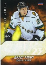 2016/17 London Knights Signature Series - BRADY PATAKI
