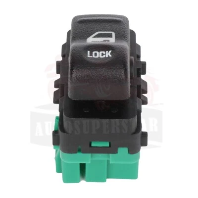Interruptor de bloqueo de puerta delantero izquierdo derecho eléctrico para 00-05 Chevy Venture Pontiac Montana Foto 1 de 4