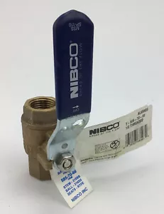 NIBCO T-585-70-66 1/2" 316SS GEWINDE KUGELHAHN NL95H06 KOSTENLOSER VERSAND - Bild 1 von 4
