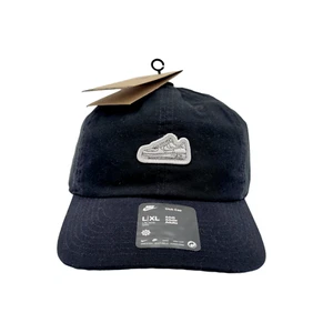 SZ L/XL Unisex Nike Club Unstructured Air Force 1 One Basketball Patch Cap Black - Picture 1 of 13