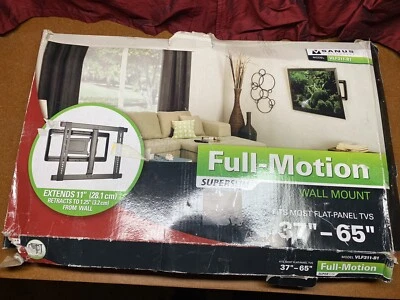Sanus VLF311-B1 Full Motion Wall Mount for 37"-65" Flat Screen TVs - Image 1 of 4